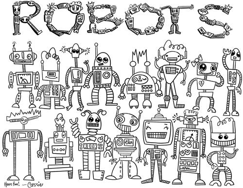 How to Draw Robots  